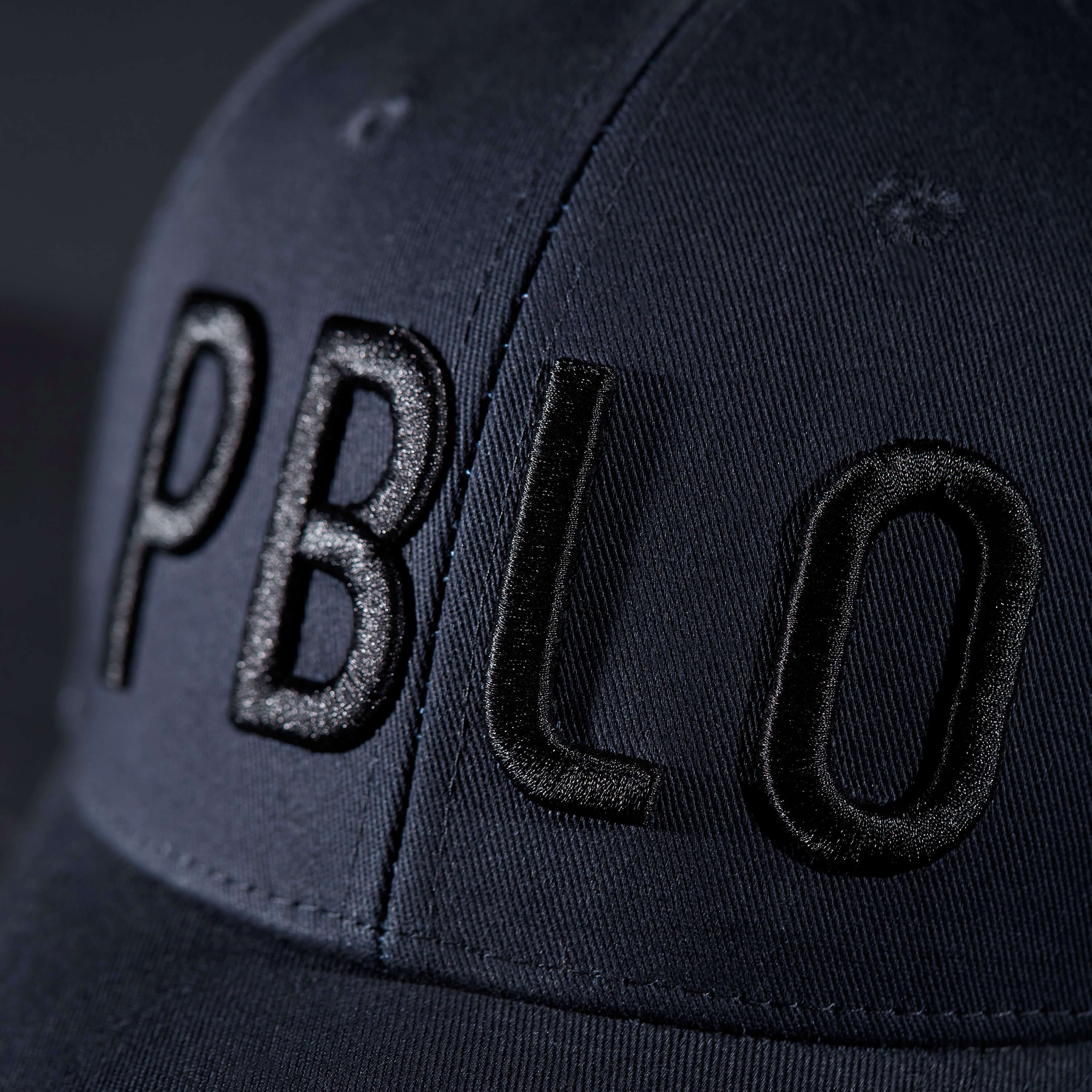 Basecap - Navy Blue & Black