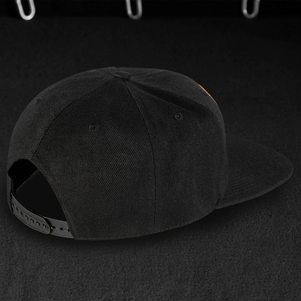 Snapback Cap - Black & Copper