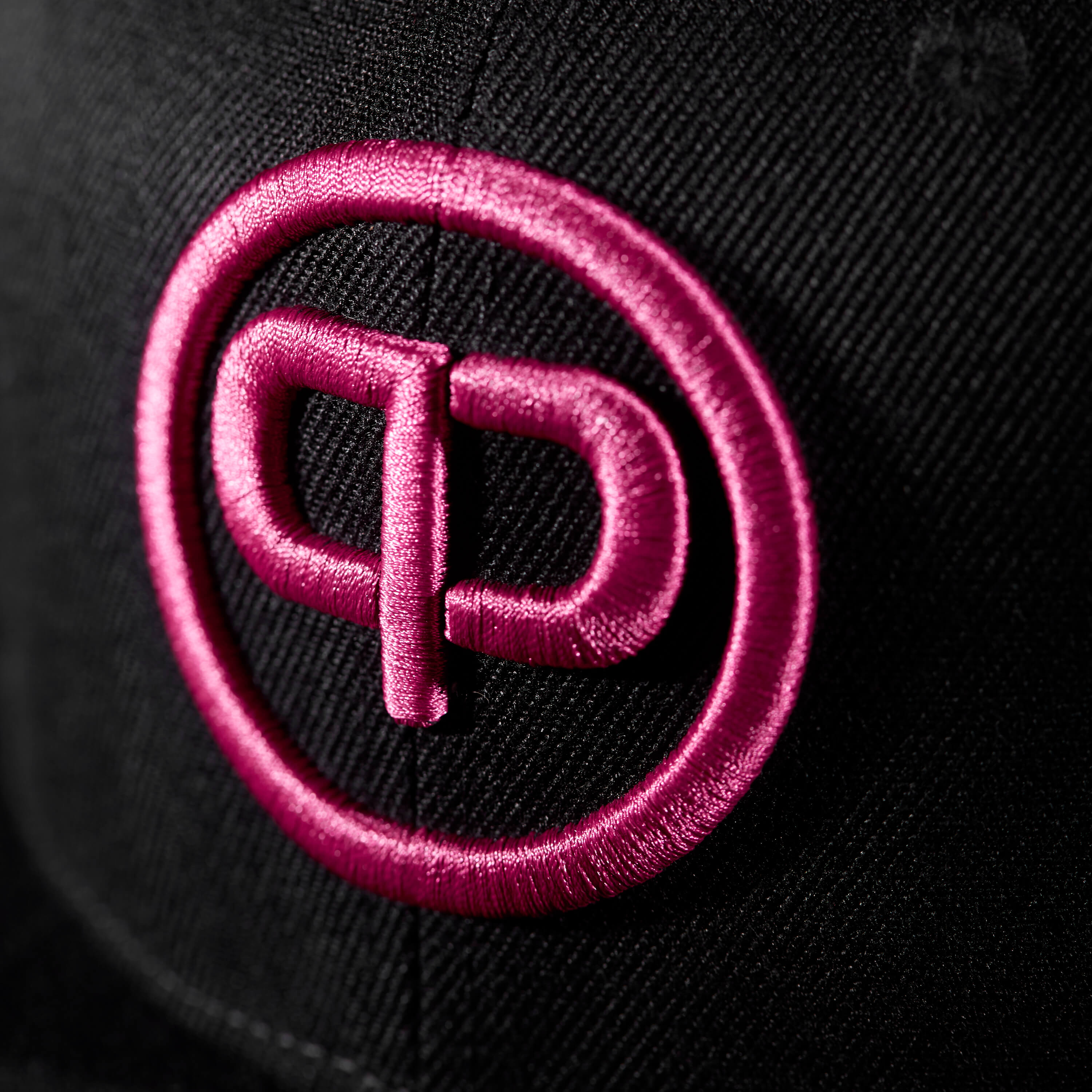 Snapback Cap - Black & Pink