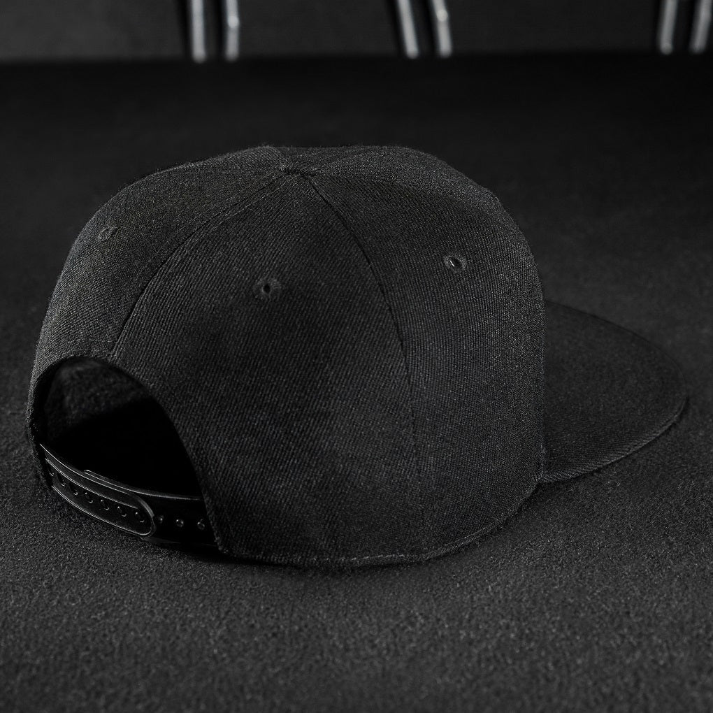 Snapback Cap - Black & Venom Green