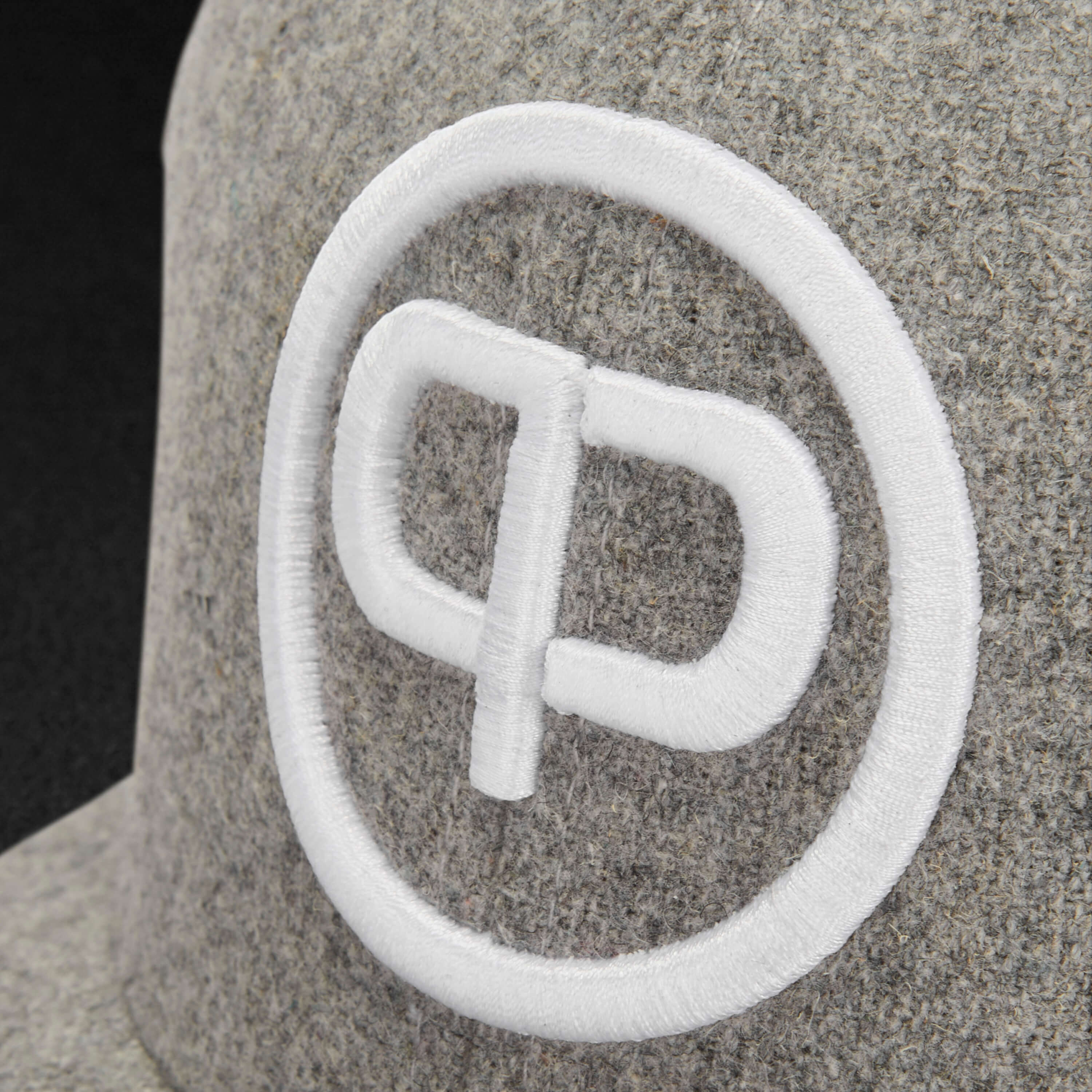 Snapback Cap - Granite & White