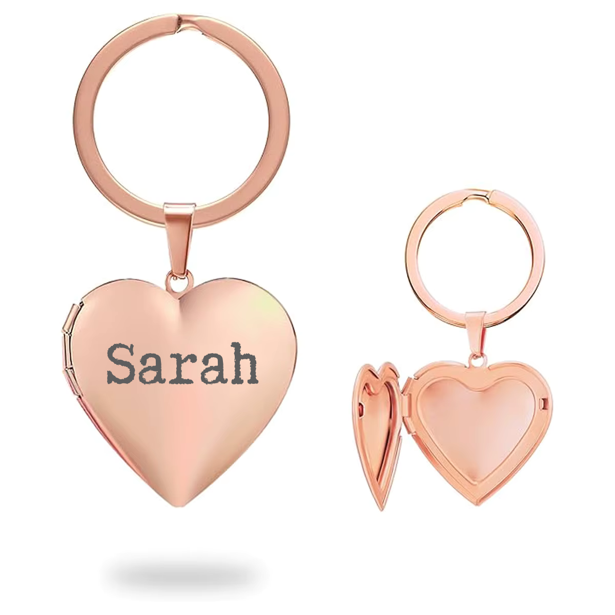 Personalisierter Foto-Medaillon , Schlüsselanhänger