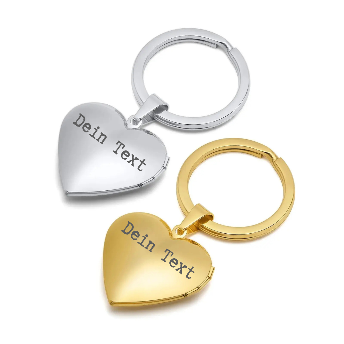 Personalisierter Foto-Medaillon , Schlüsselanhänger