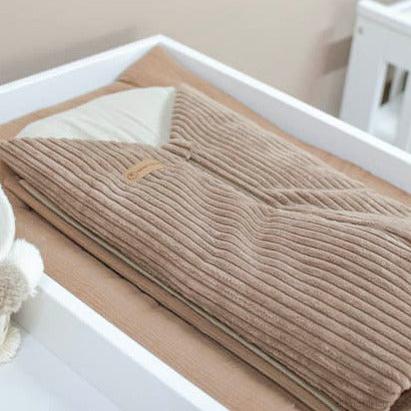 Pucksack Cord mitwachsend - Wärmender Ganzjahres Babyschlafsack
