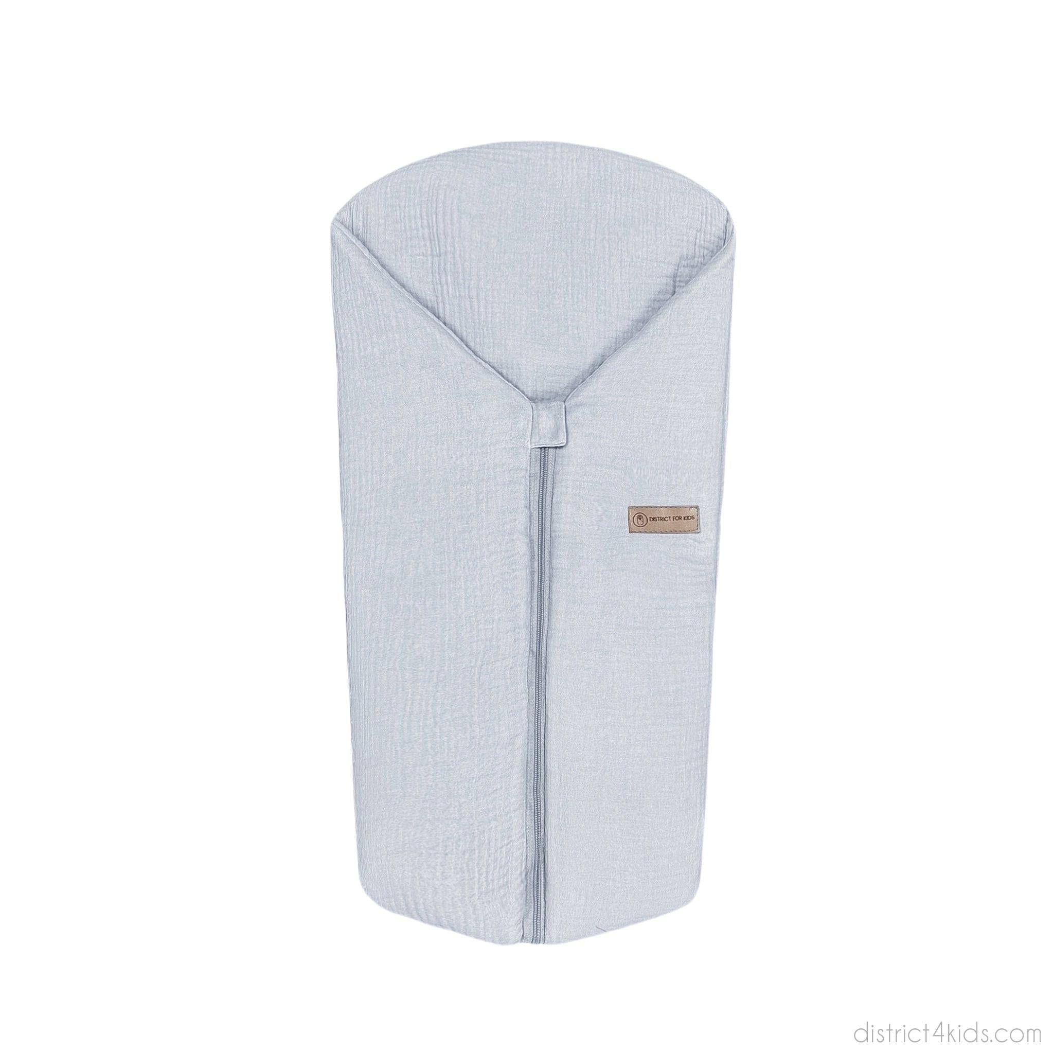 Pucksack Musselin mitwachsend - Ganzjahresschlafsack wärmend & atmungsaktiv