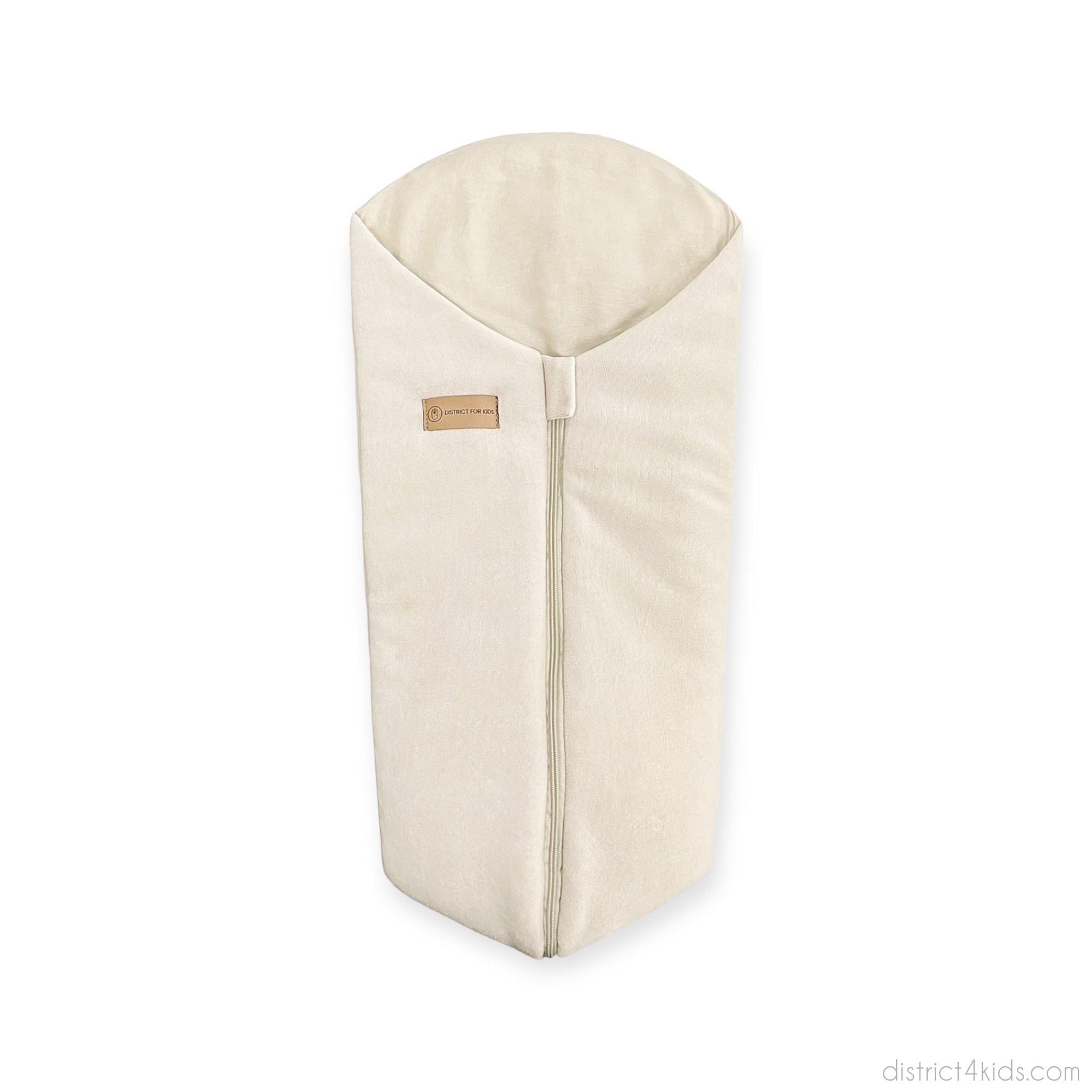 Pucksack Velours mitwachsend –  Ganzjahres Babyschlafsack & Einschlafhilfe