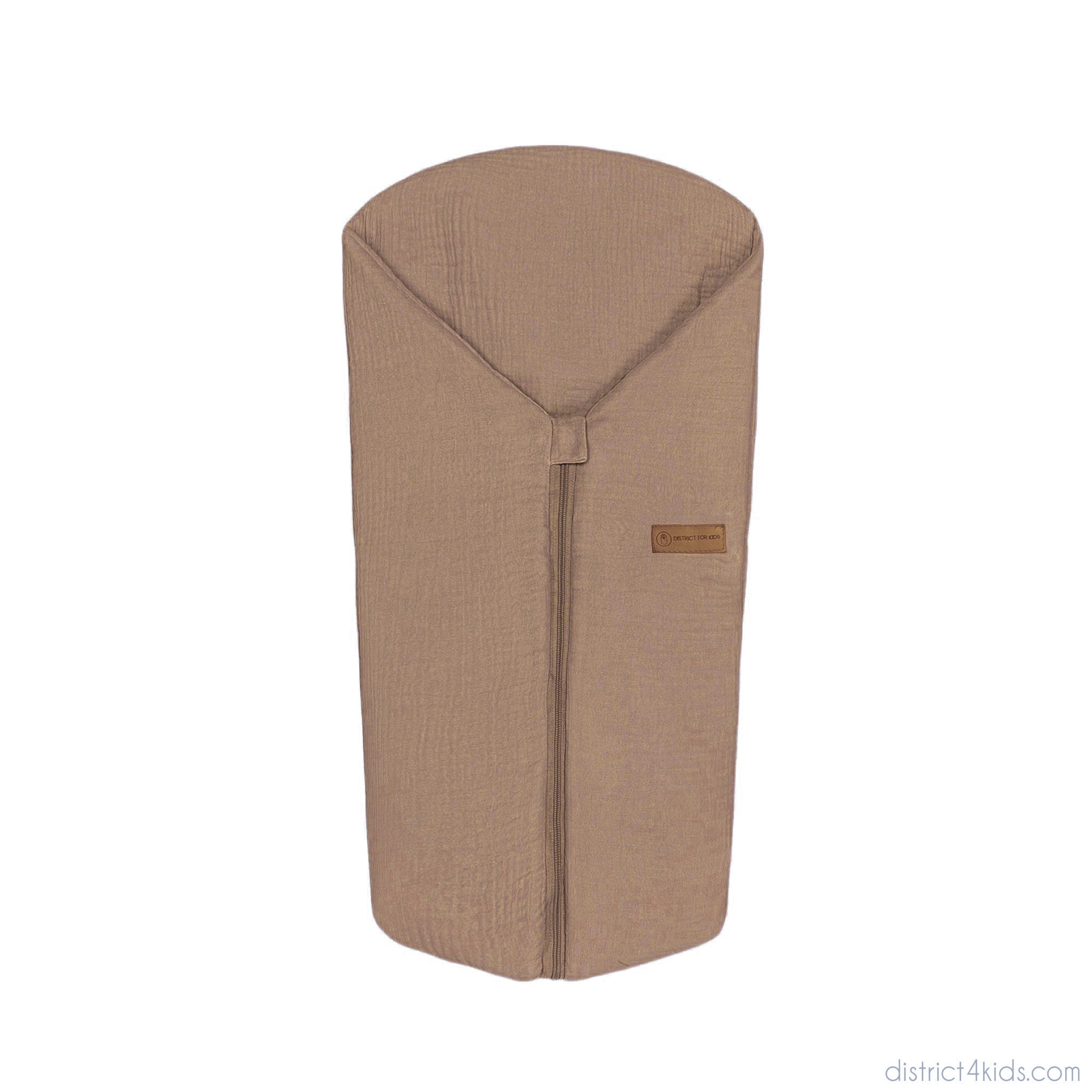 Pucksack Musselin mitwachsend - Ganzjahresschlafsack wärmend & atmungsaktiv