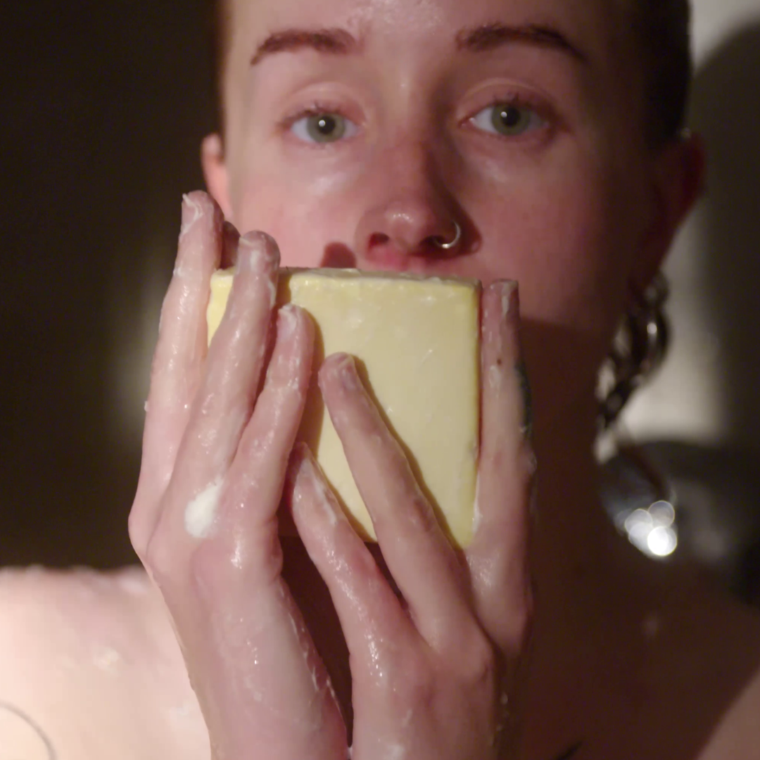 Seife block zero | für alle Haar- & Hauttypen | ideal für Einsteiger | 100% regionale Zutaten