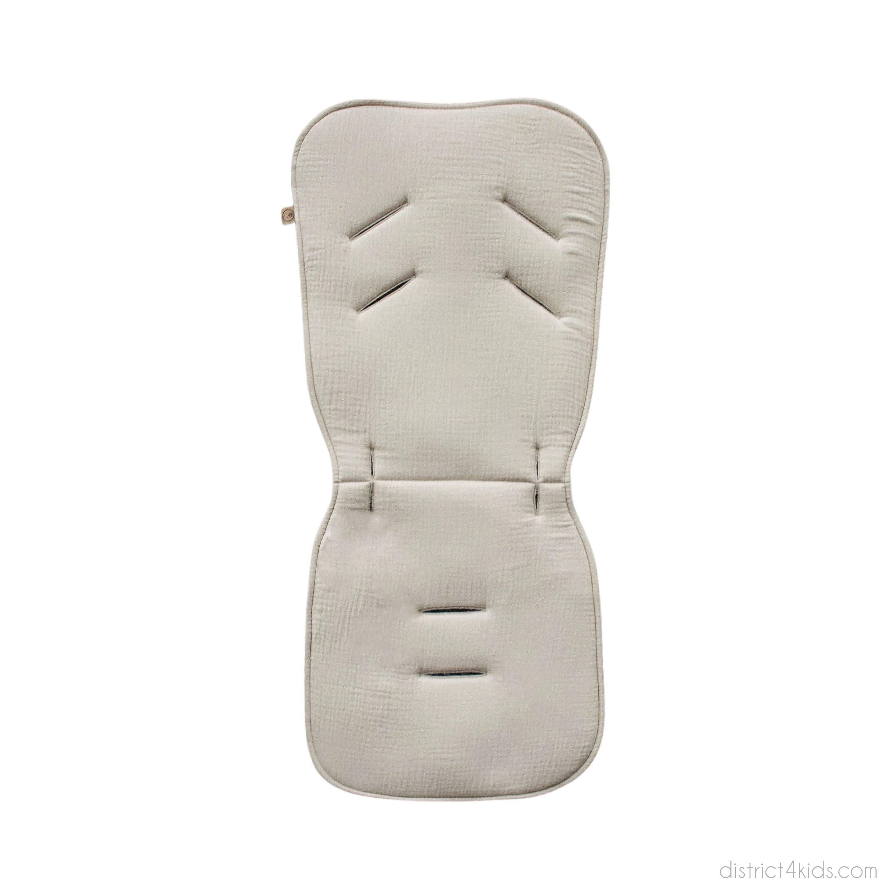Sitzauflage Musselin für den Kinderwagen - universell passend