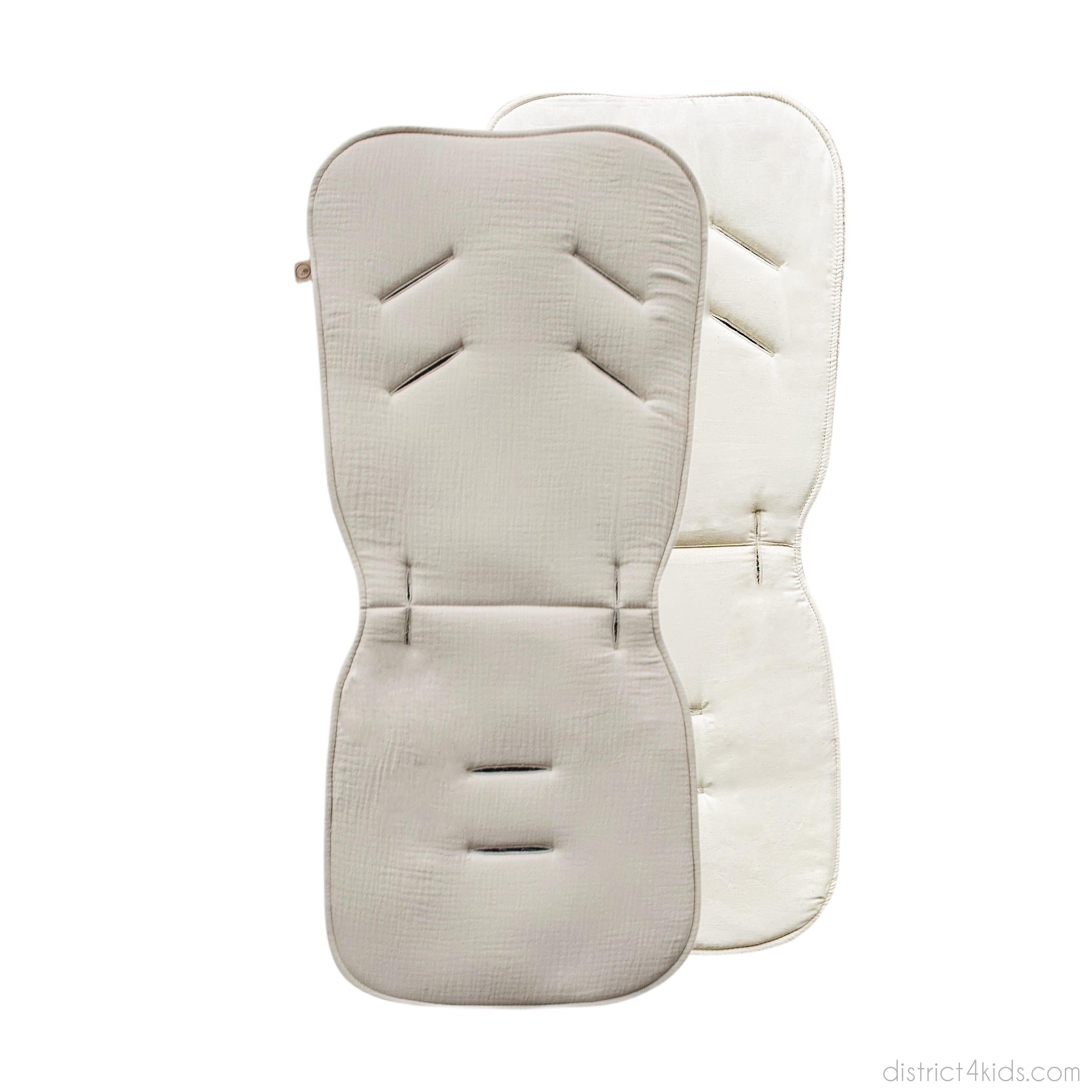 Sitzauflage Musselin für den Kinderwagen - universell passend