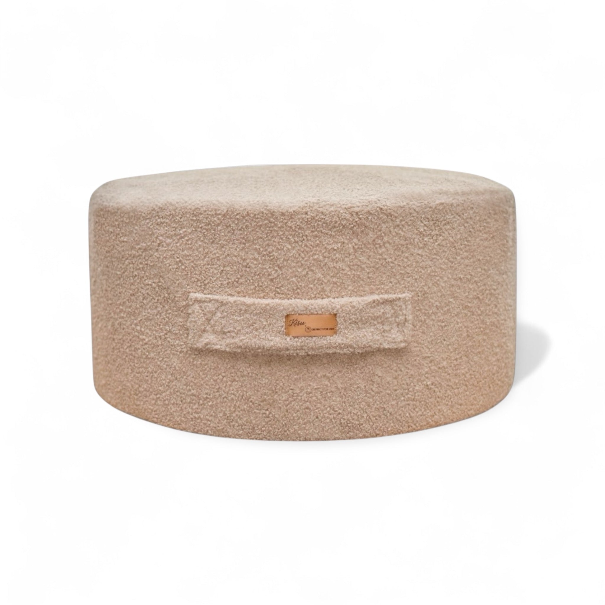 Sitzsack Boucle Teddy mit Stauraum | Hide and Seat by Kisu