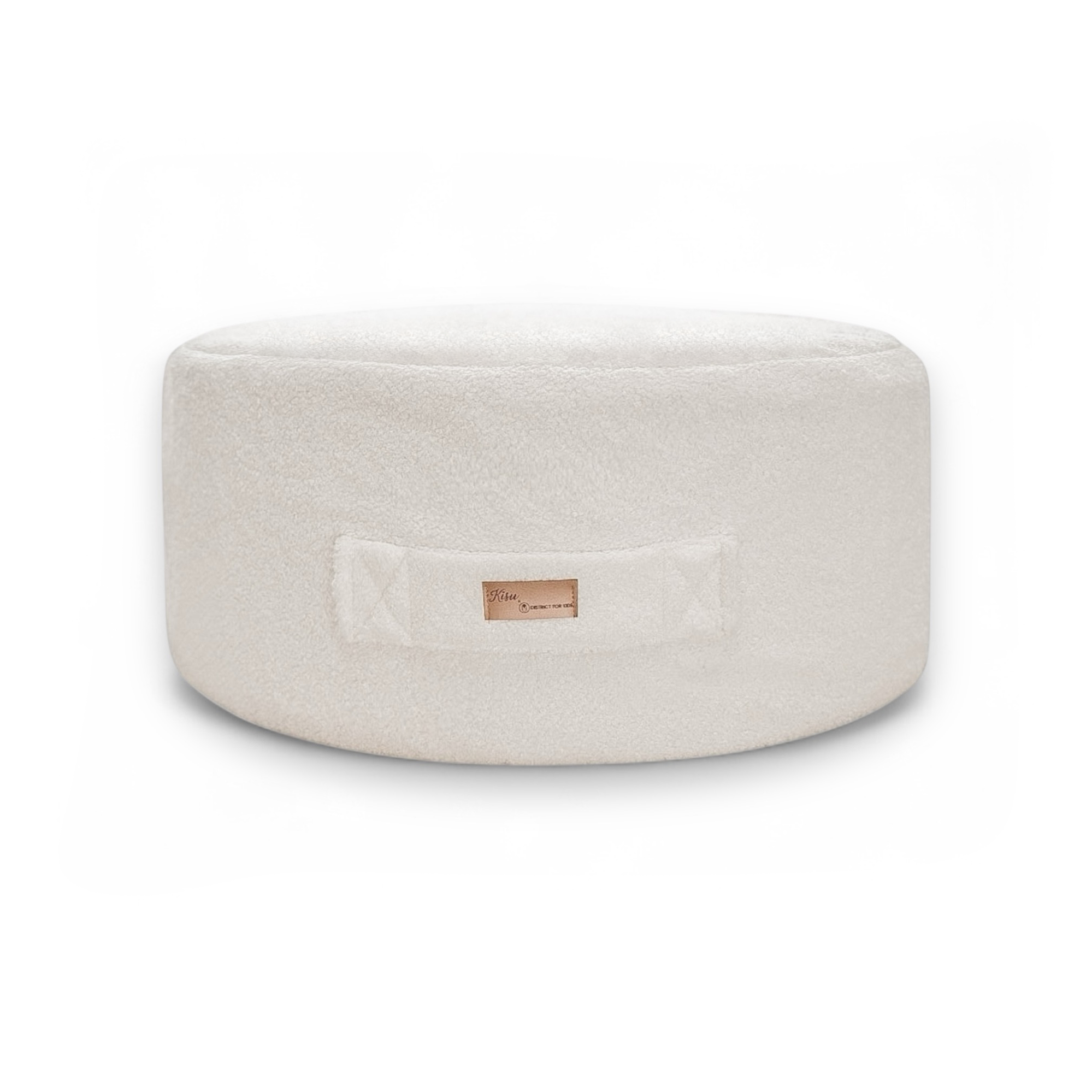 Sitzsack Boucle Teddy mit Stauraum | Hide and Seat by Kisu