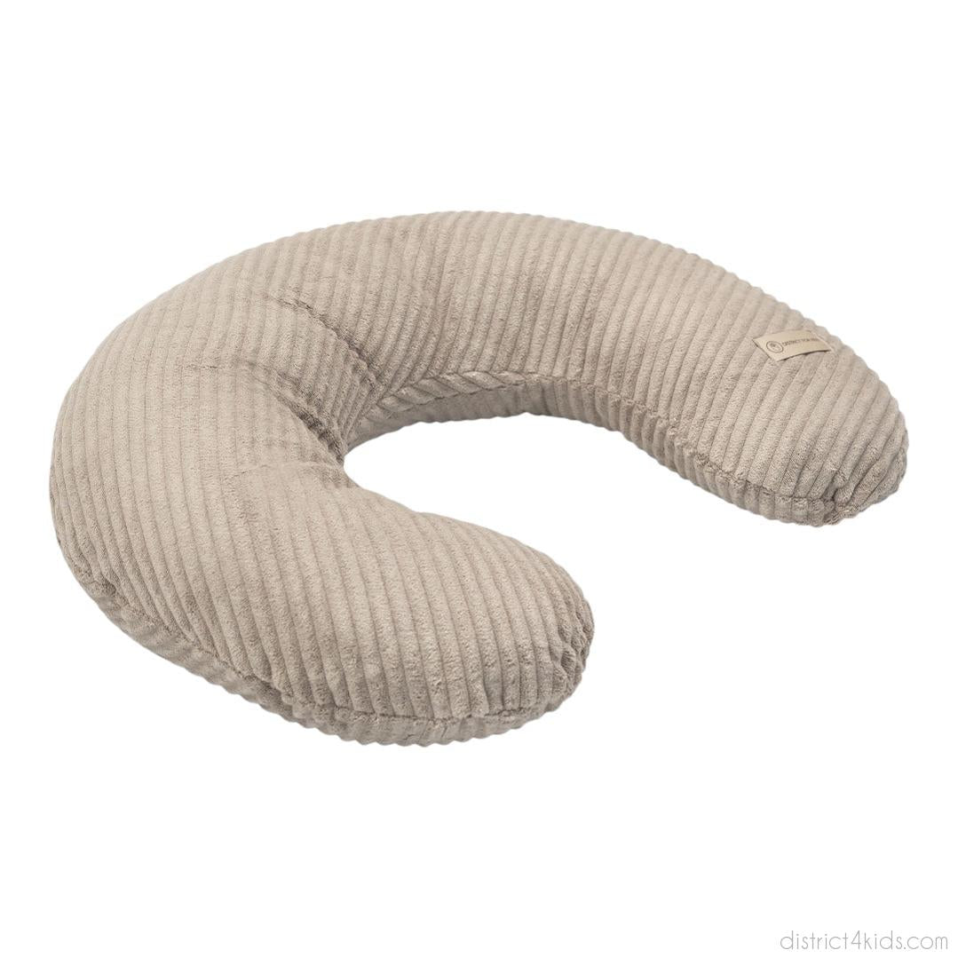 Stillkissen U-Form Cord mit abnehmbarem Bezug - ergonomisches Mondstillkissen