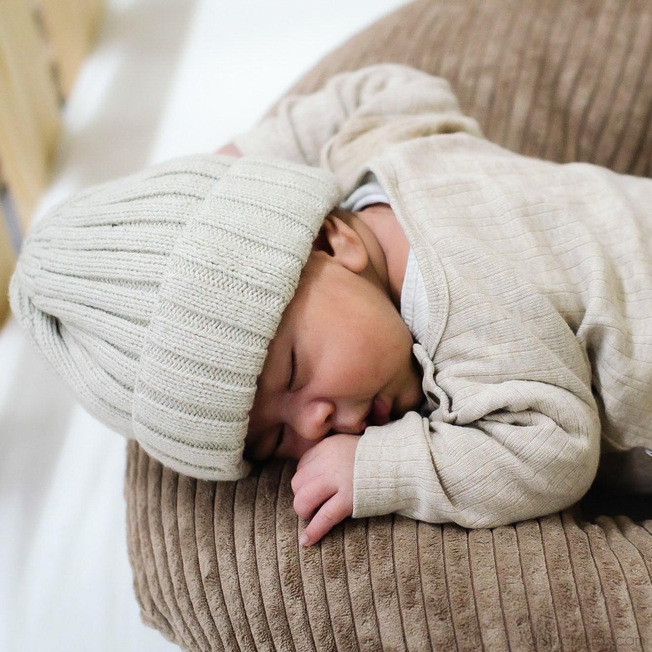 Stillkissen U-Form Cord mit abnehmbarem Bezug - ergonomisches Mondstillkissen