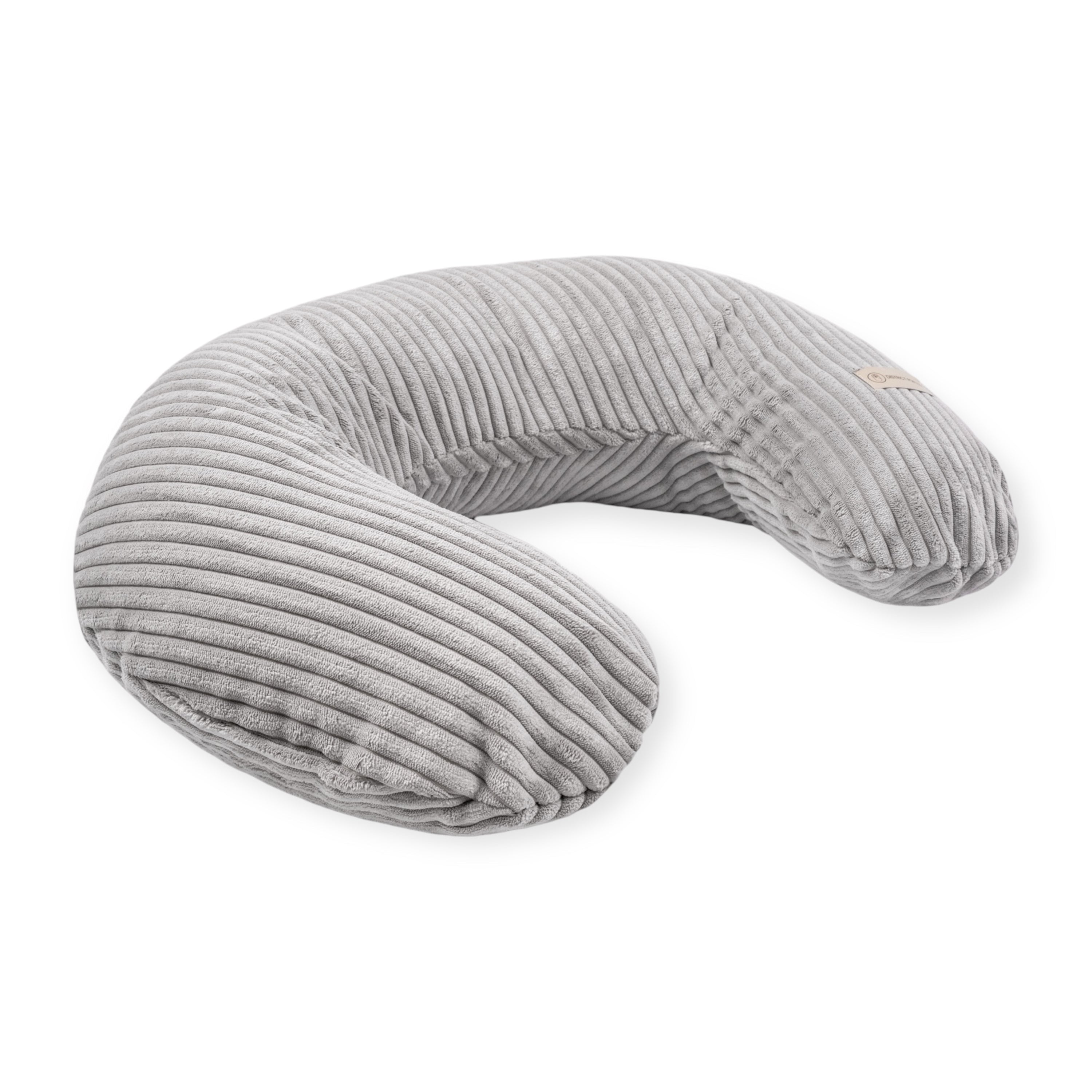 Stillkissen U-Form Cord mit abnehmbarem Bezug - ergonomisches Mondstillkissen