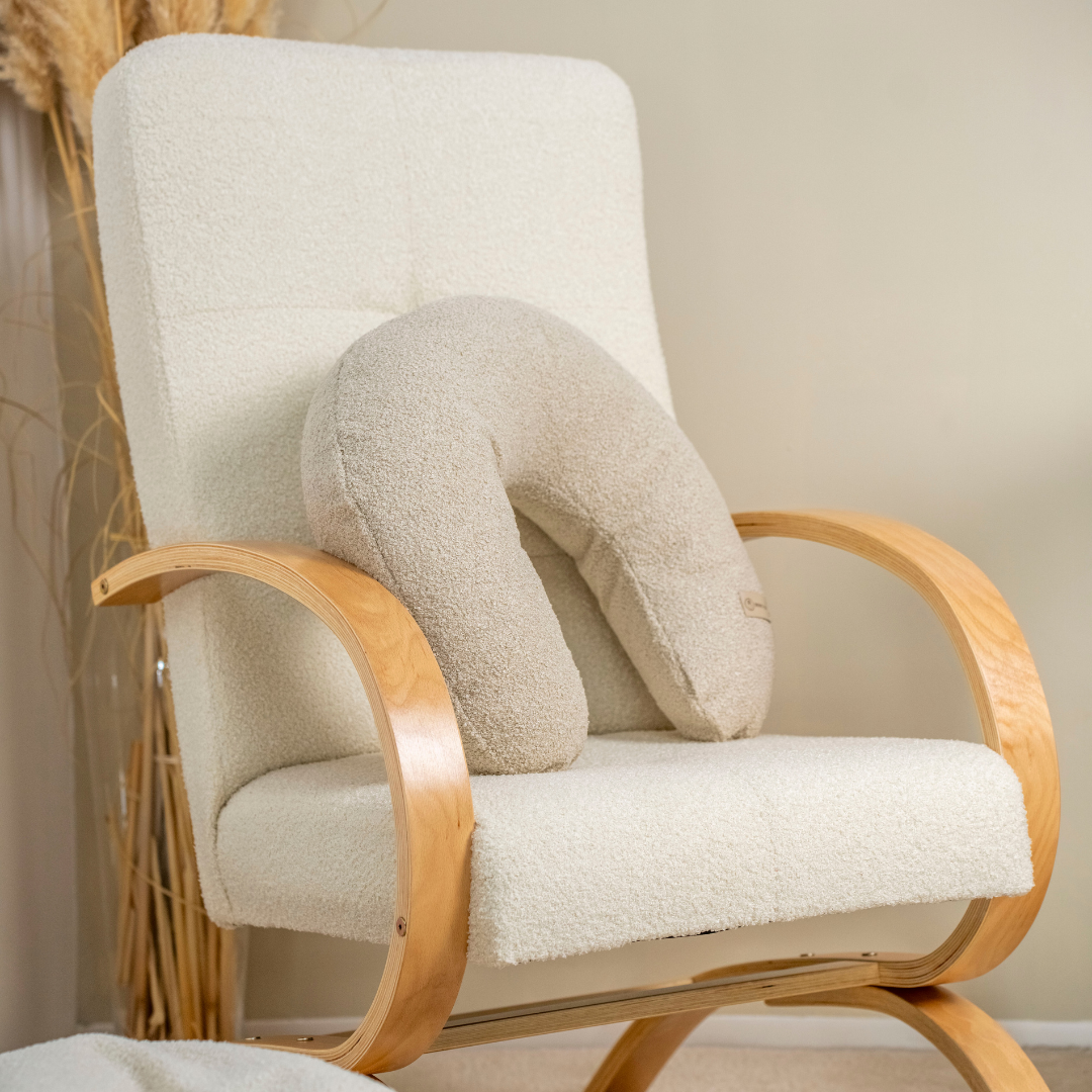 Stillsessel aus Teddystoff Boucle – Ergonomisch, gemütlich & modern