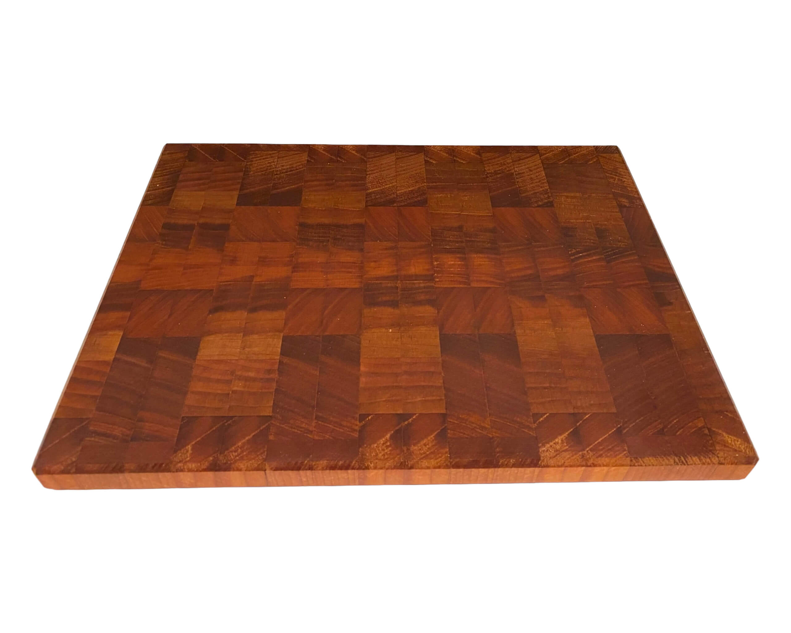 Kirschholz Stirnholz Schneidebrett in Handarbeit