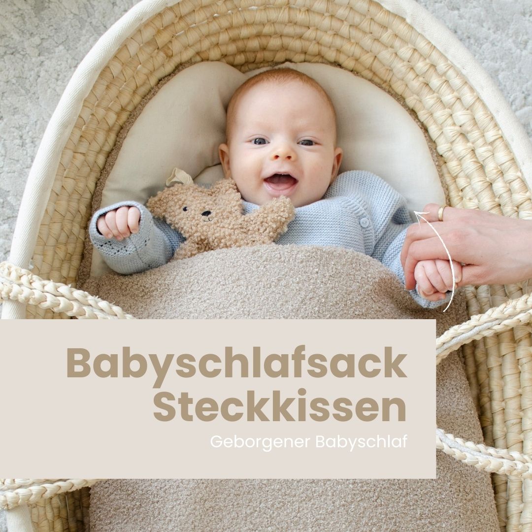 Babyschlafsack Sleepy Teddystoff Boucle - kuscheliger Ganzjahresschlafsack