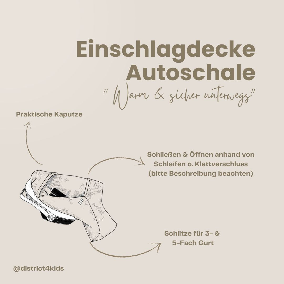 Einschlagdecke Leinen – Perfekt für jede Autoschale