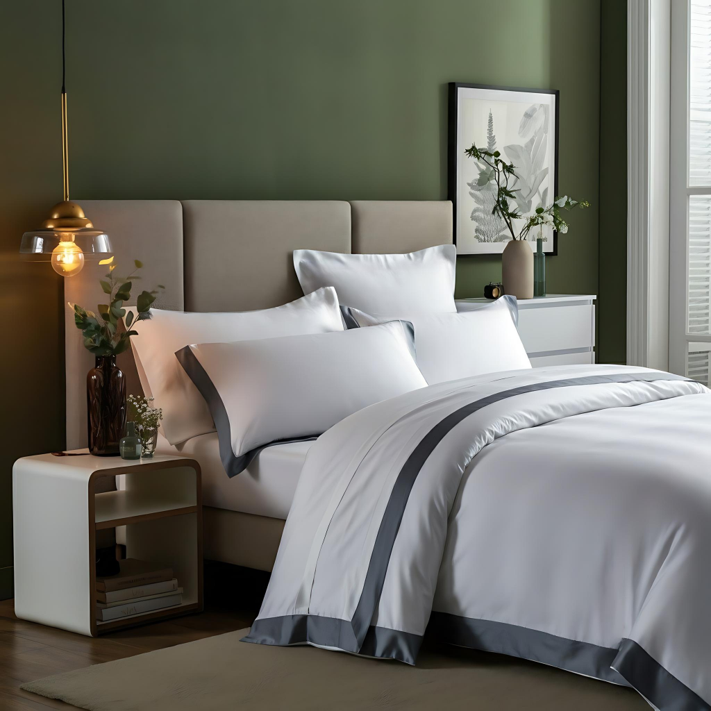 Eklipse Baumwolle Satin Deckenbezug