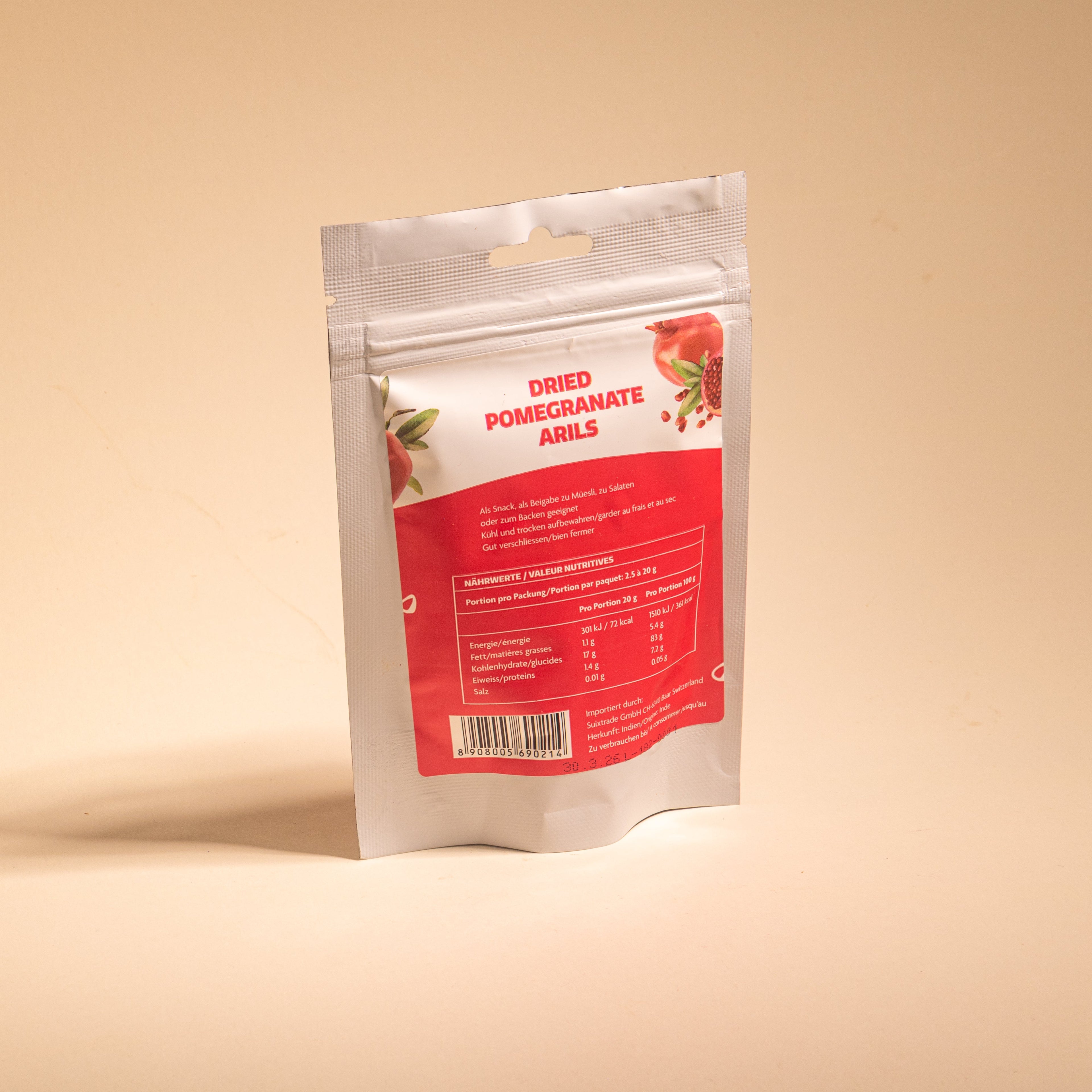 Granatapfelkerne, getrocknet