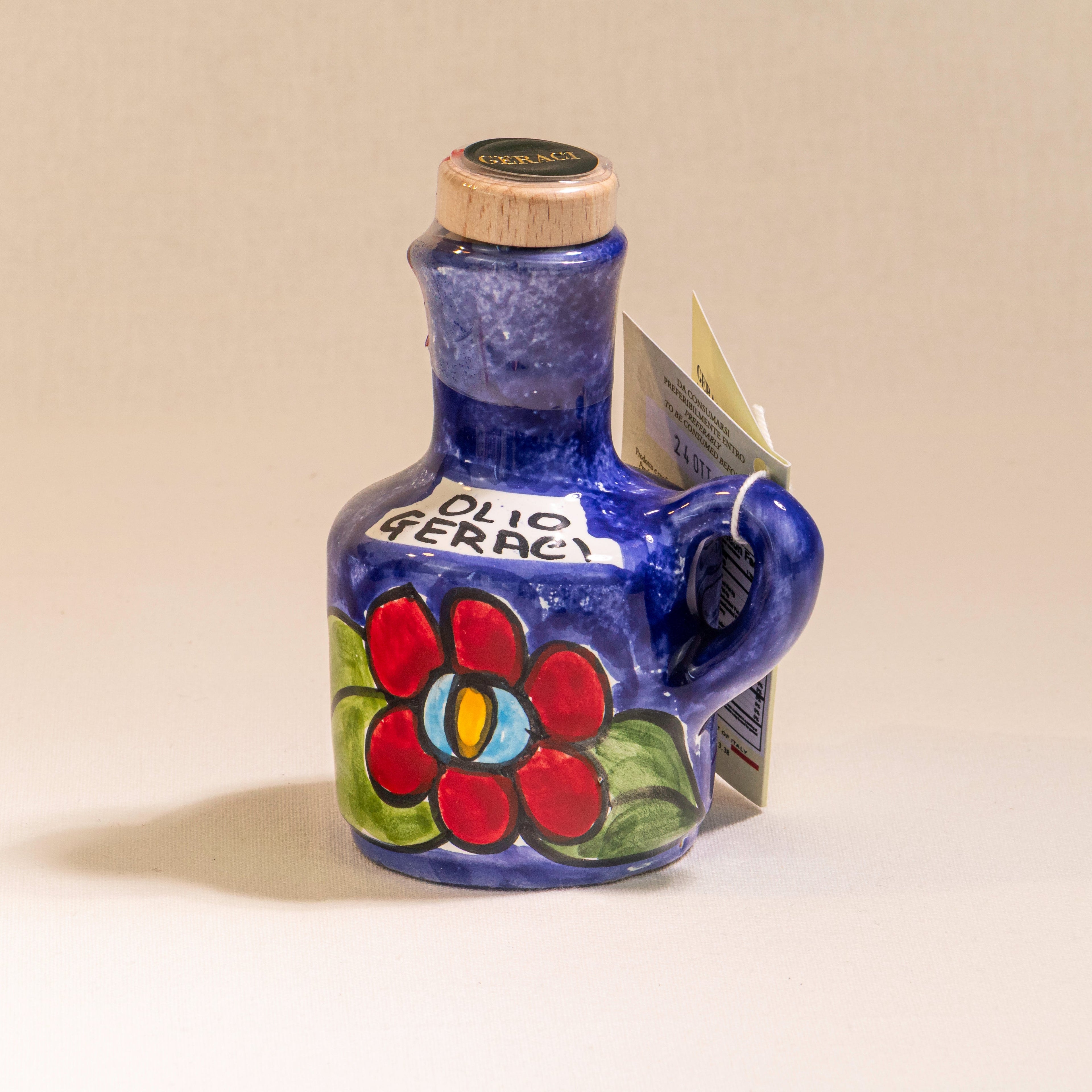 Basilikum-Olivenöl Erbolio Sizilien