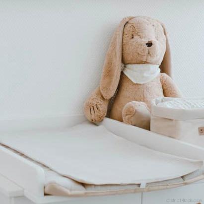 Wickelauflage Musselin mit Unterlage – natürlich & kuschelig für dein Baby