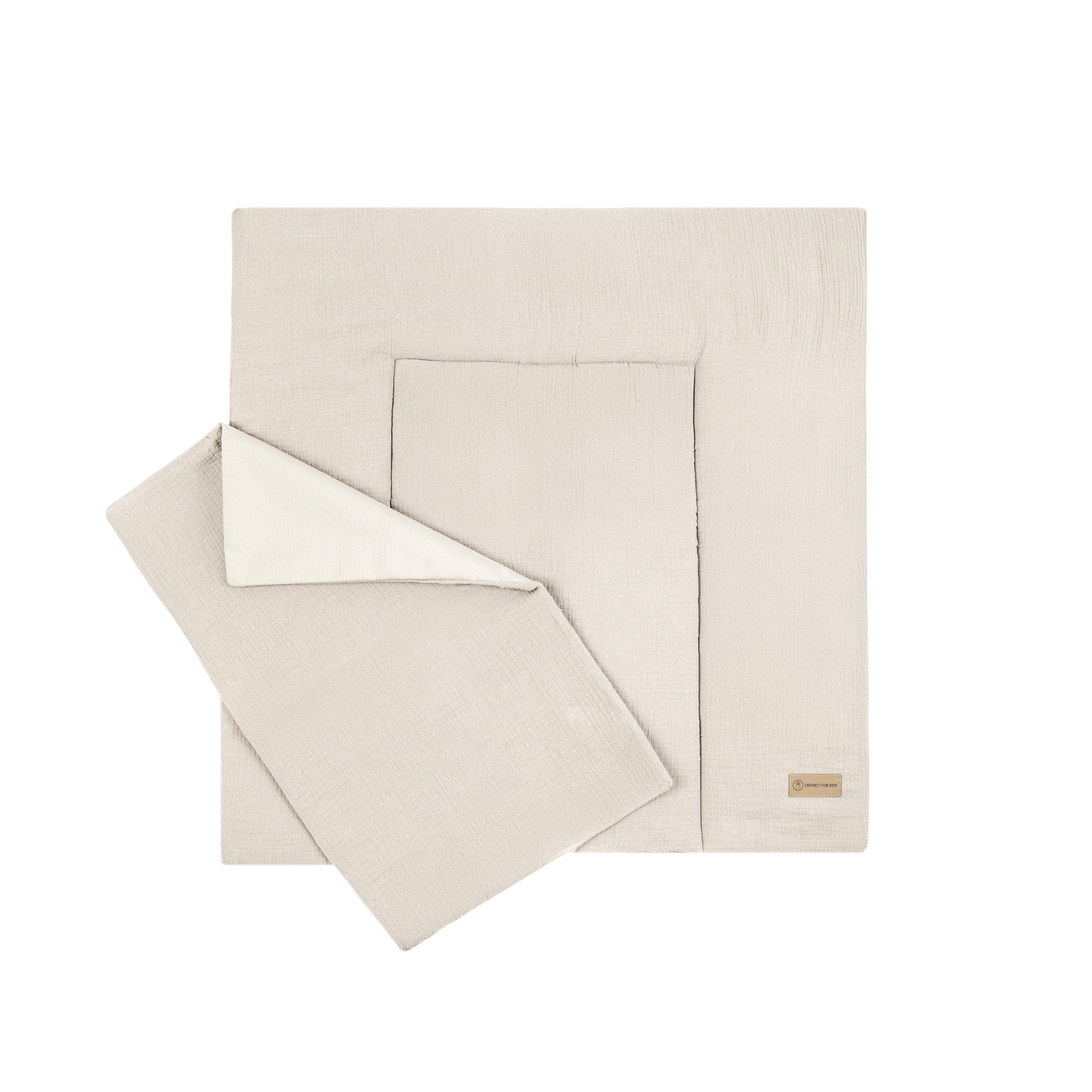 Wickelauflage Musselin mit Unterlage – natürlich & kuschelig für dein Baby