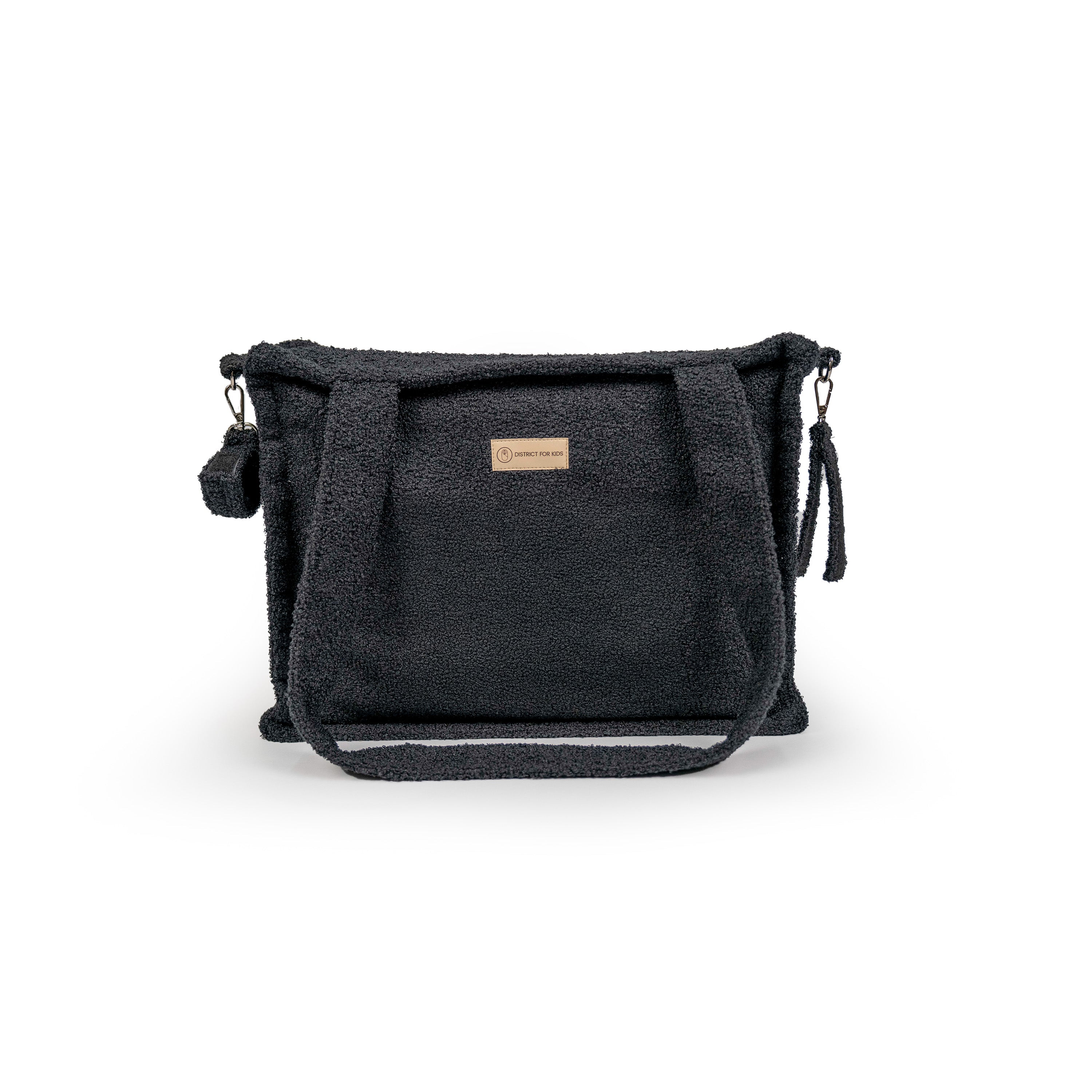 Kinderwagentasche Cube Teddy Boucle | Wickeltasche