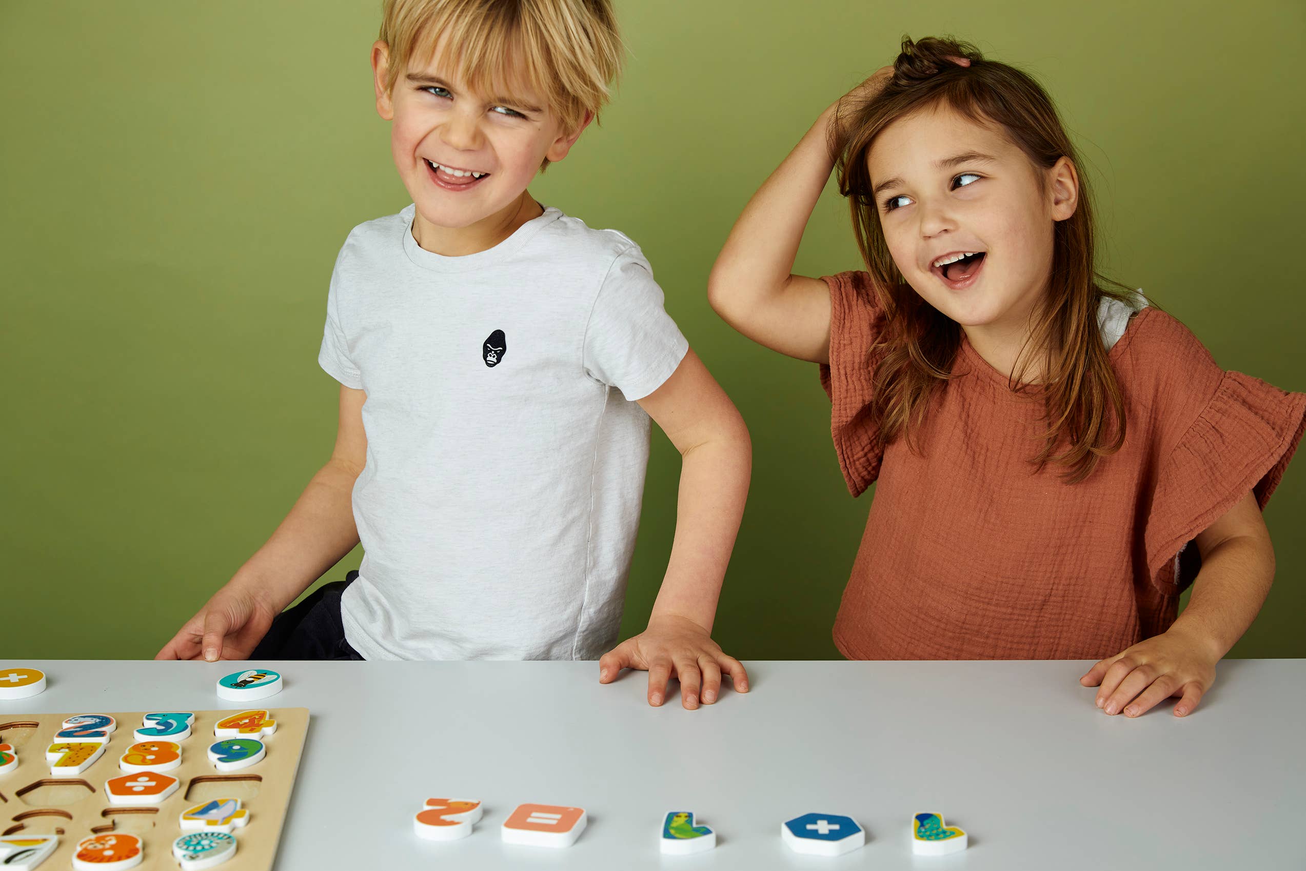 Schwieriges Tierzahlrätsel | Formen | Pädagogisch