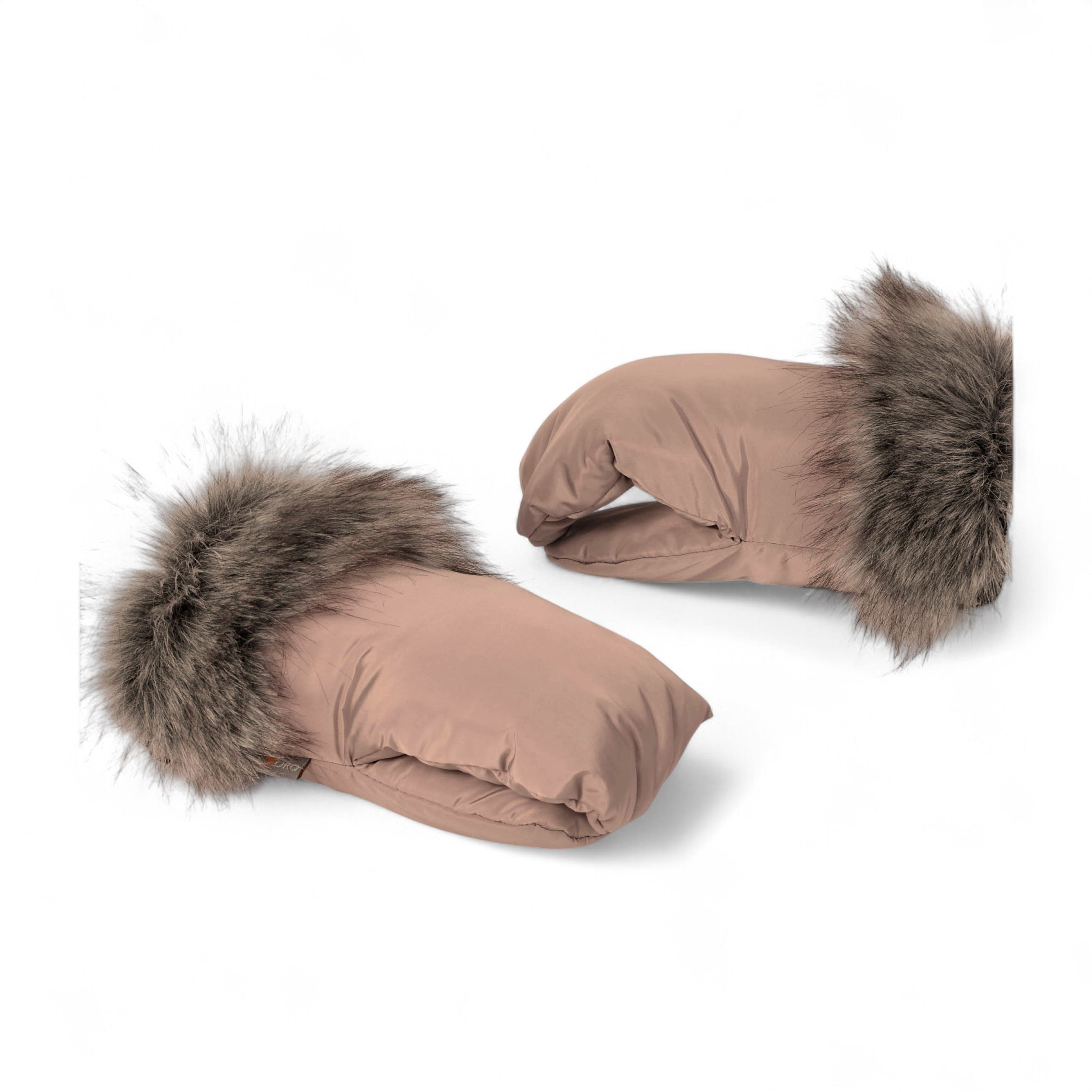 Handwärmer mit Fell für Kinderwagen – Stylisch, warm & wasserabweisend