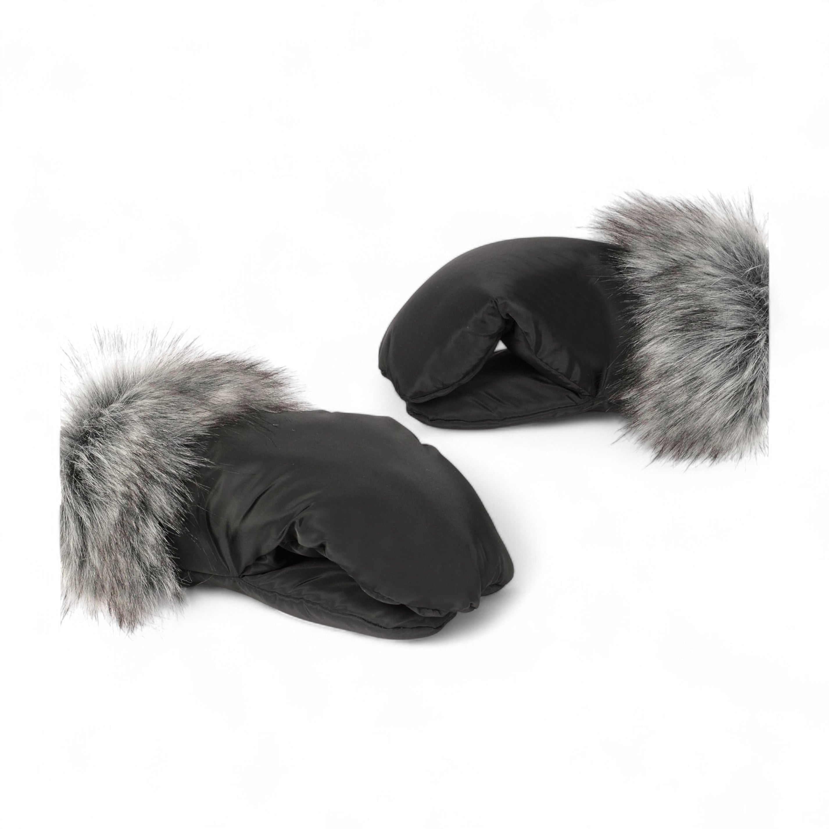 Handwärmer mit Fell für Kinderwagen – Stylisch, warm & wasserabweisend