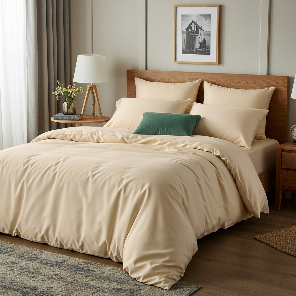 Luxe Baumwolle Satin Kissenbezug