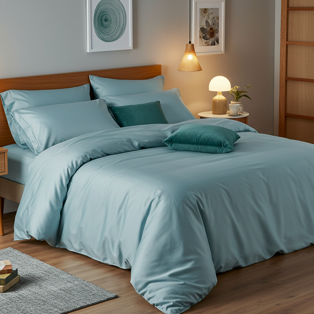 Luxe Baumwolle Satin Kissenbezug