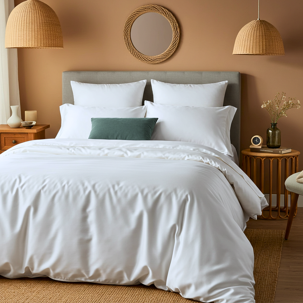 Luxe Baumwolle Satin Kissenbezug