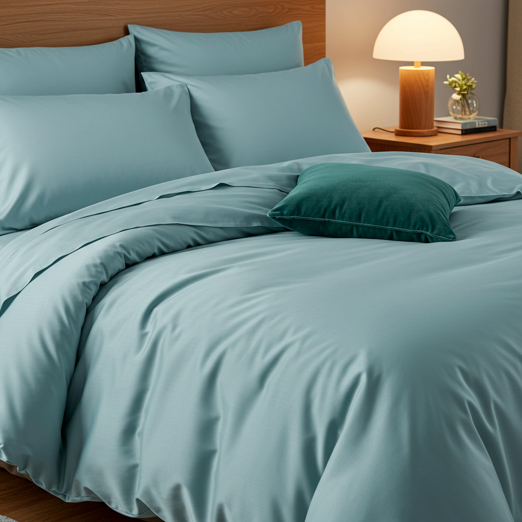 Luxe Baumwolle Satin Kissenbezug