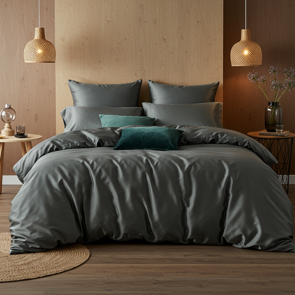 Luxe Baumwolle Satin Kissenbezug