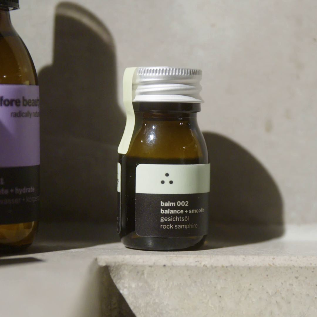 balm 002 | Gesichtsöl für reife Haut oder trockene Haut | Spannkraft durch Meeresfenchel