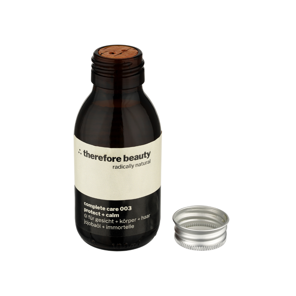 NEU! complete care 003 | Pflegeöl für Gesicht, Körper, Haar | sanft mit Jojoba + Immortelle