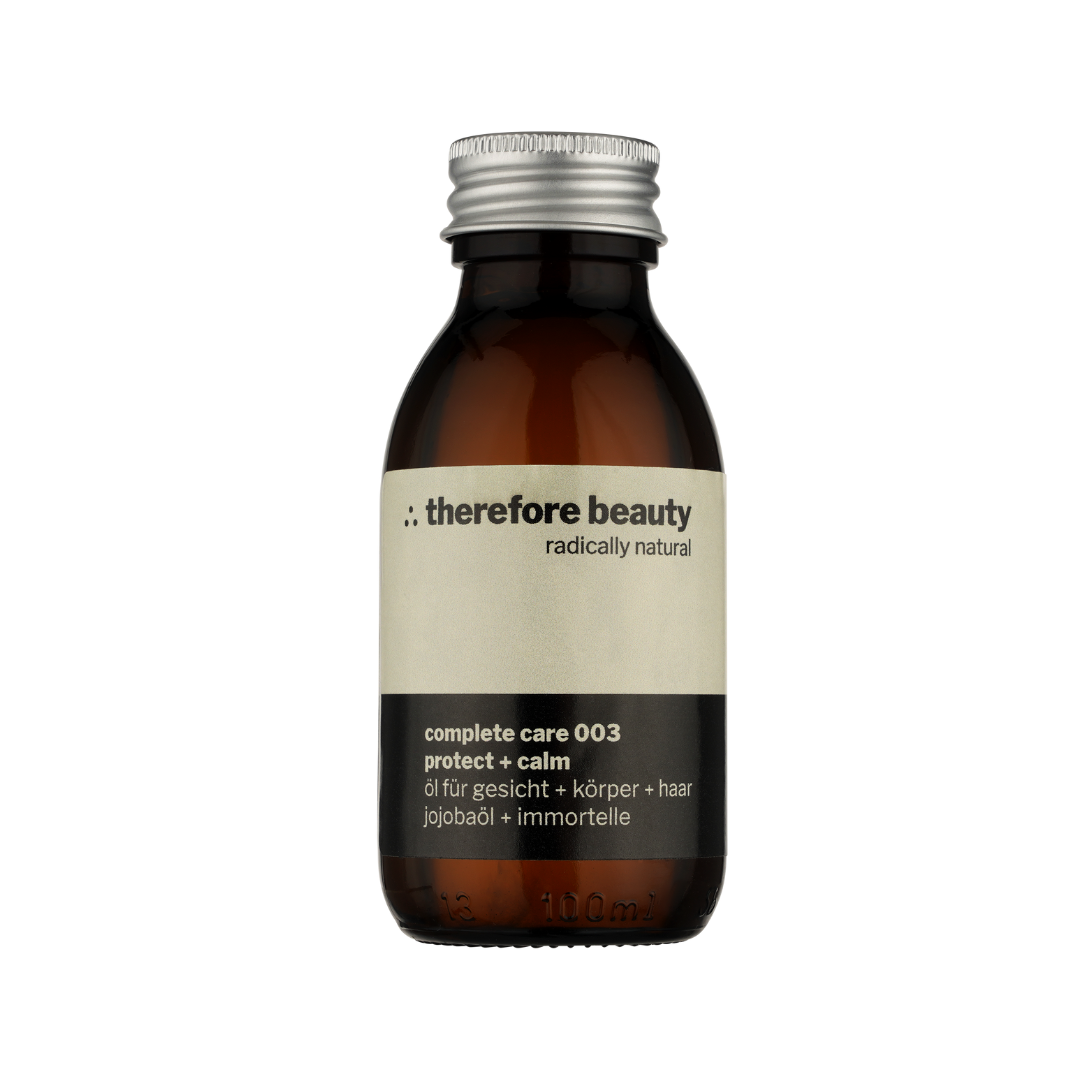 NEU! complete care 003 | Pflegeöl für Gesicht, Körper, Haar | sanft mit Jojoba + Immortelle