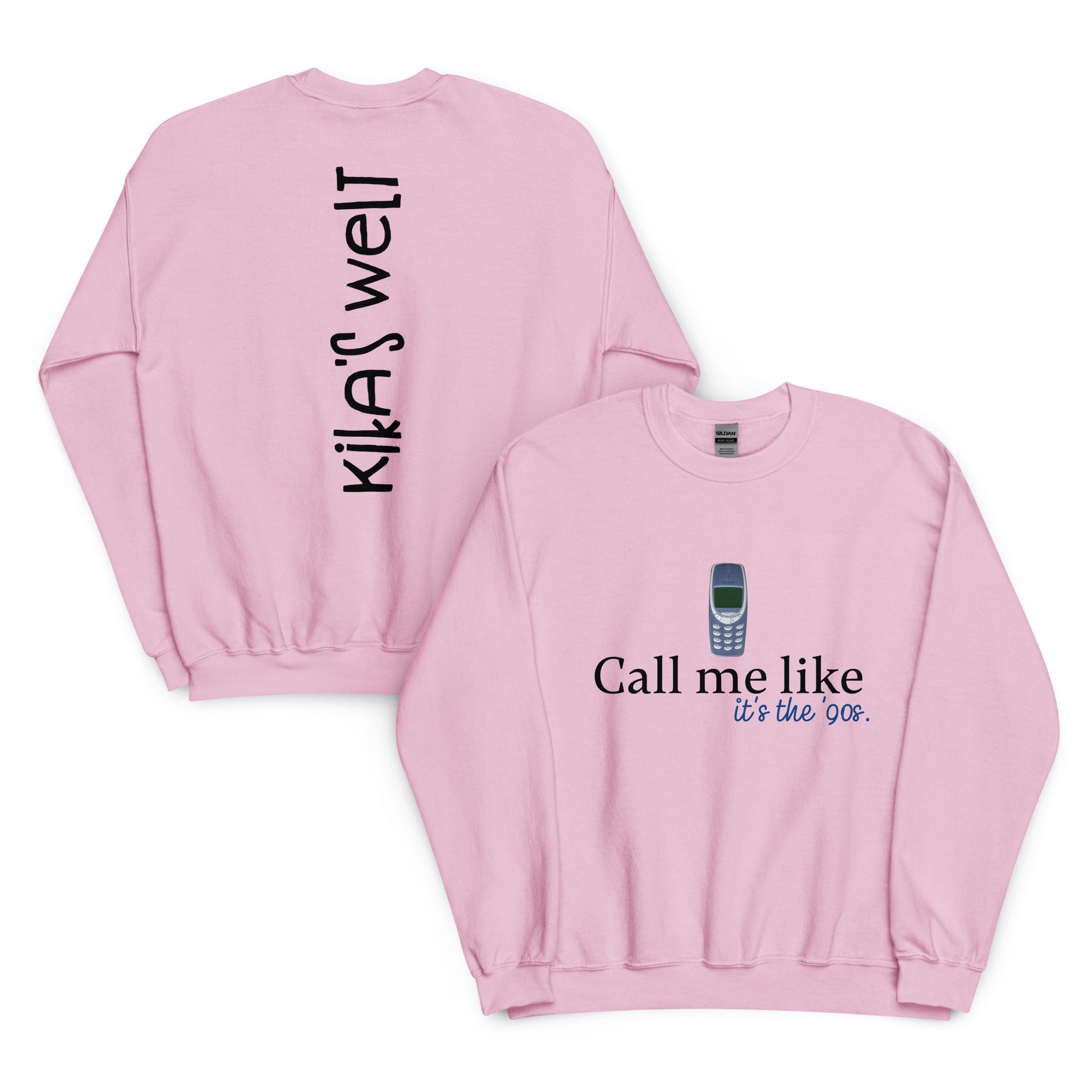 Retro Vibes Reloaded: Dein 90s Sweatshirt UNISEX - Call me Like…