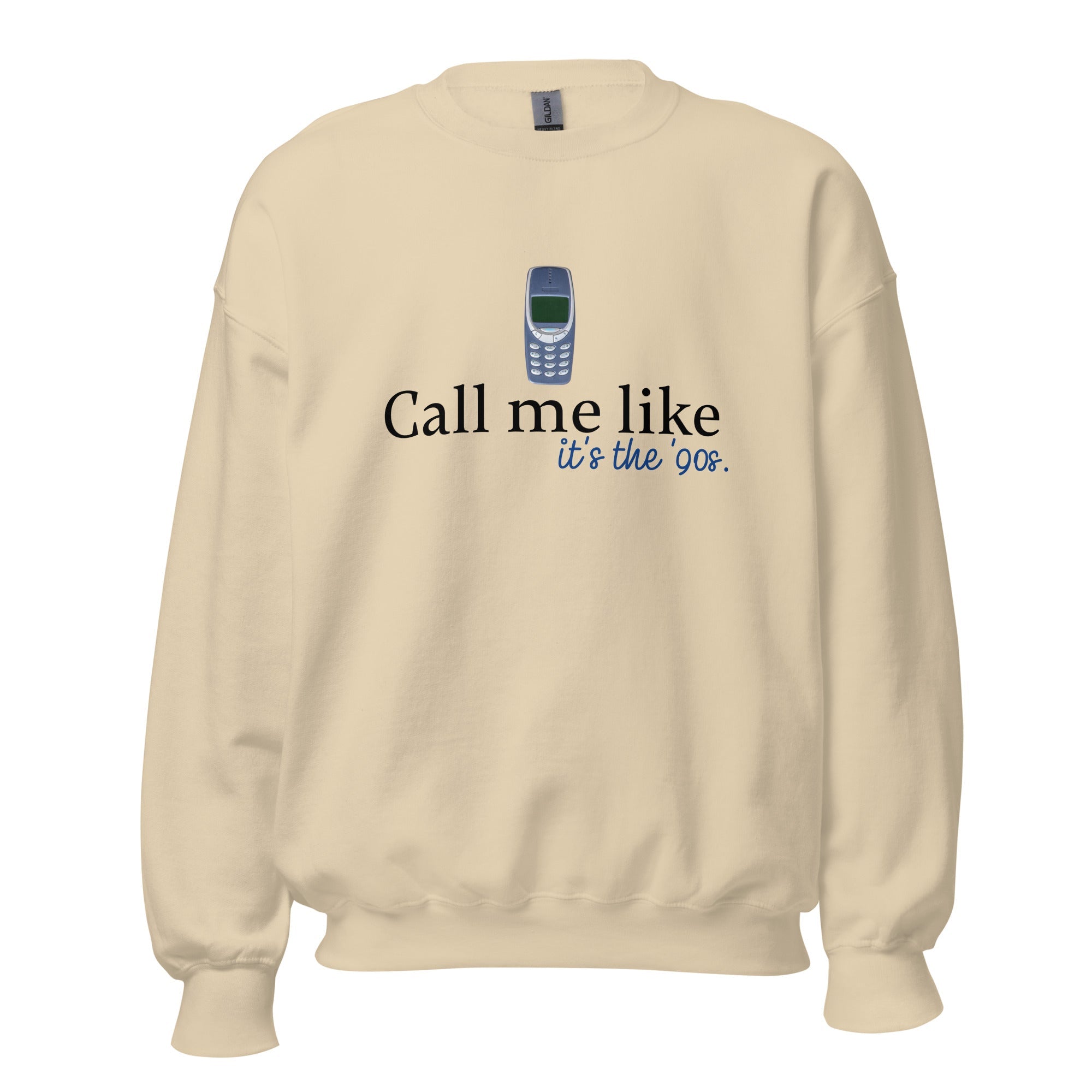 Retro Vibes Reloaded: Dein 90s Sweatshirt UNISEX - Call me Like…