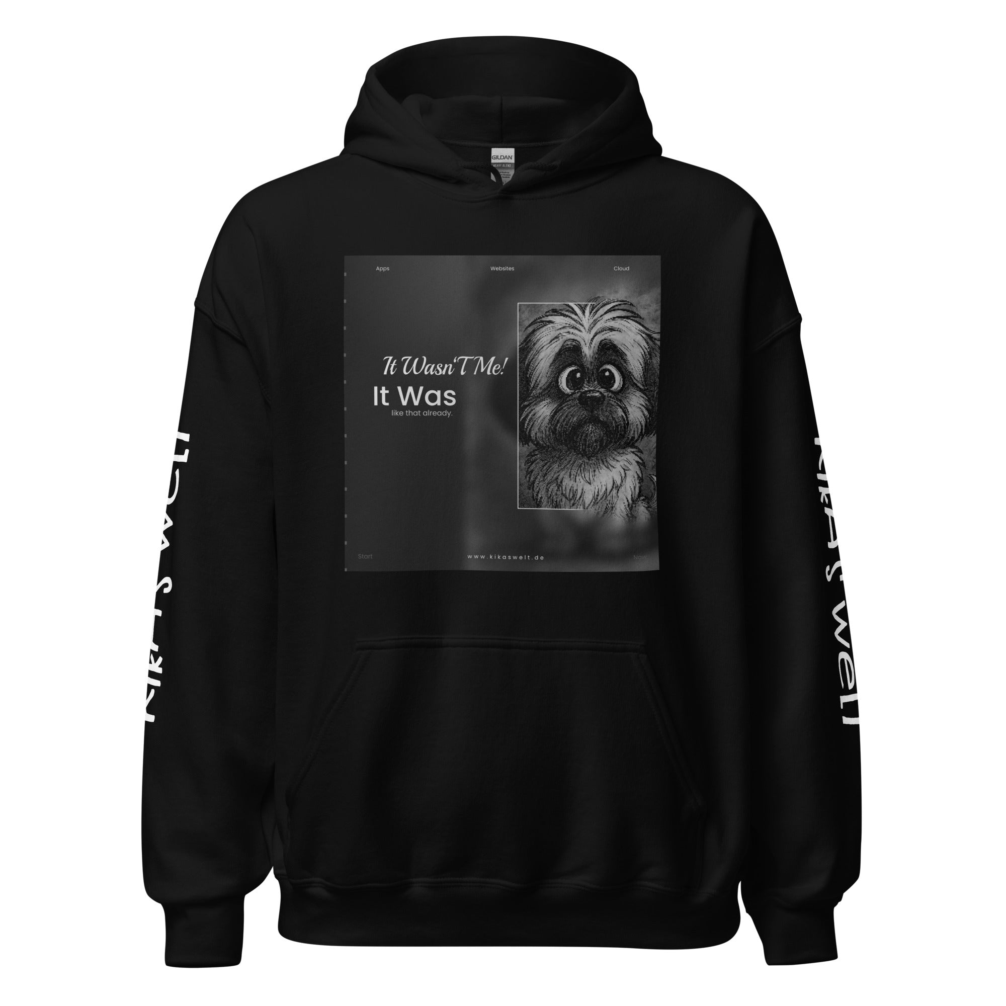 Unisex-Kapuzenpullover - Ahnungslos