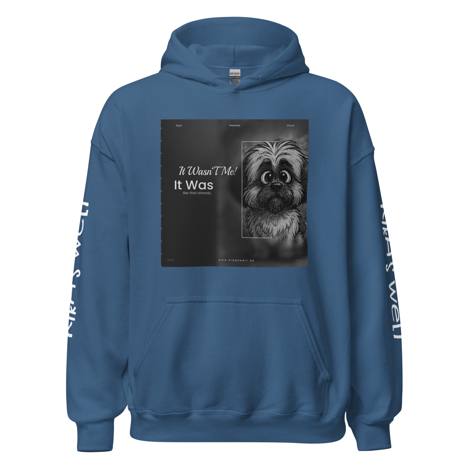 Unisex-Kapuzenpullover - Ahnungslos