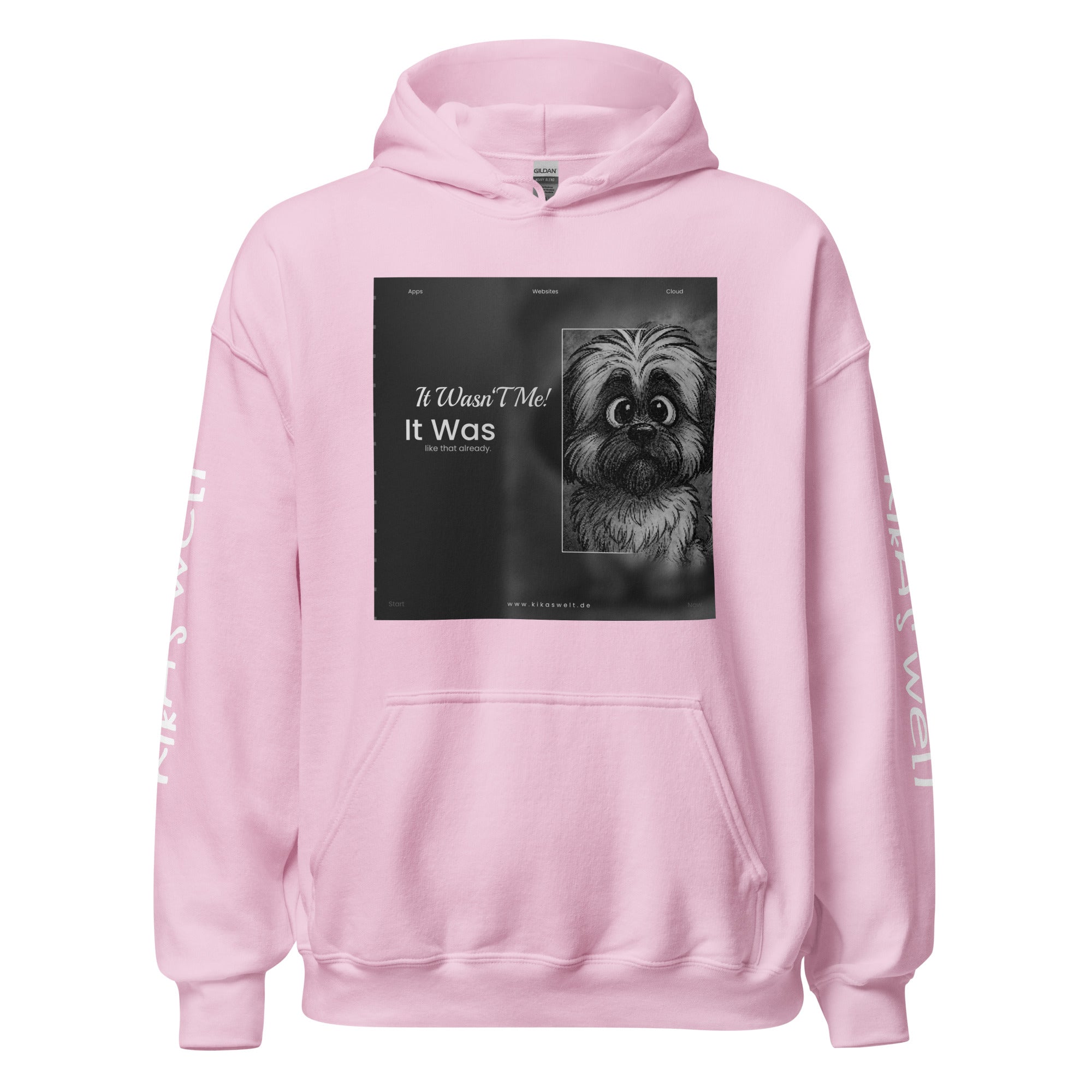 Unisex-Kapuzenpullover - Ahnungslos