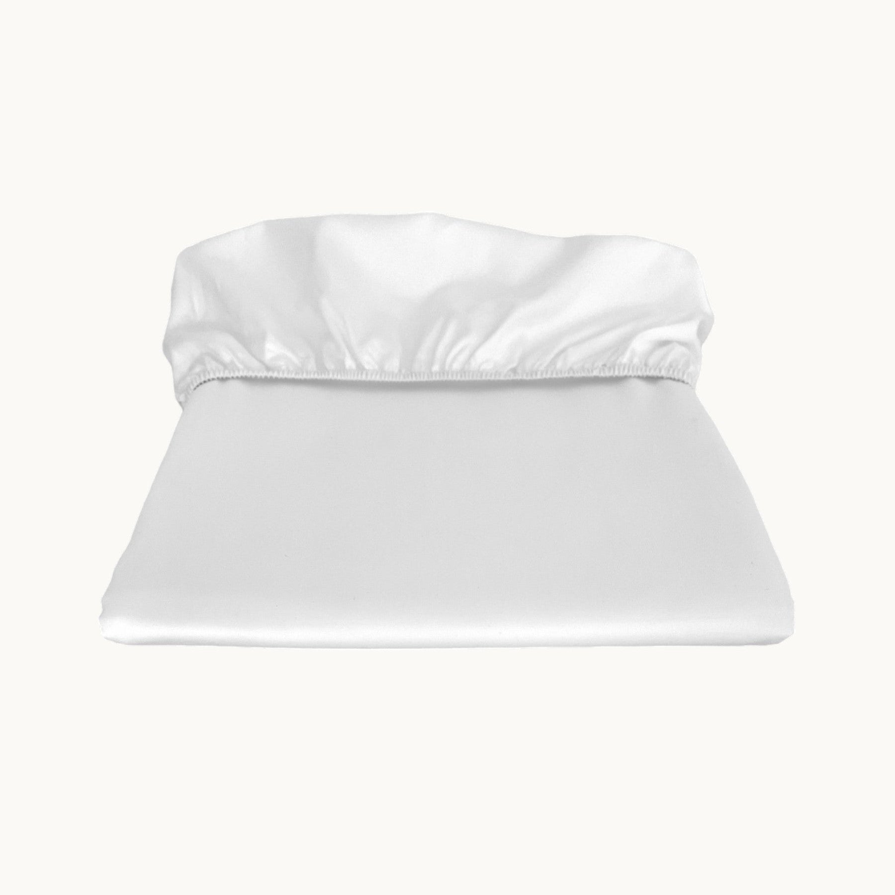 Luxe Baumwolle Satin Spannbettlaken