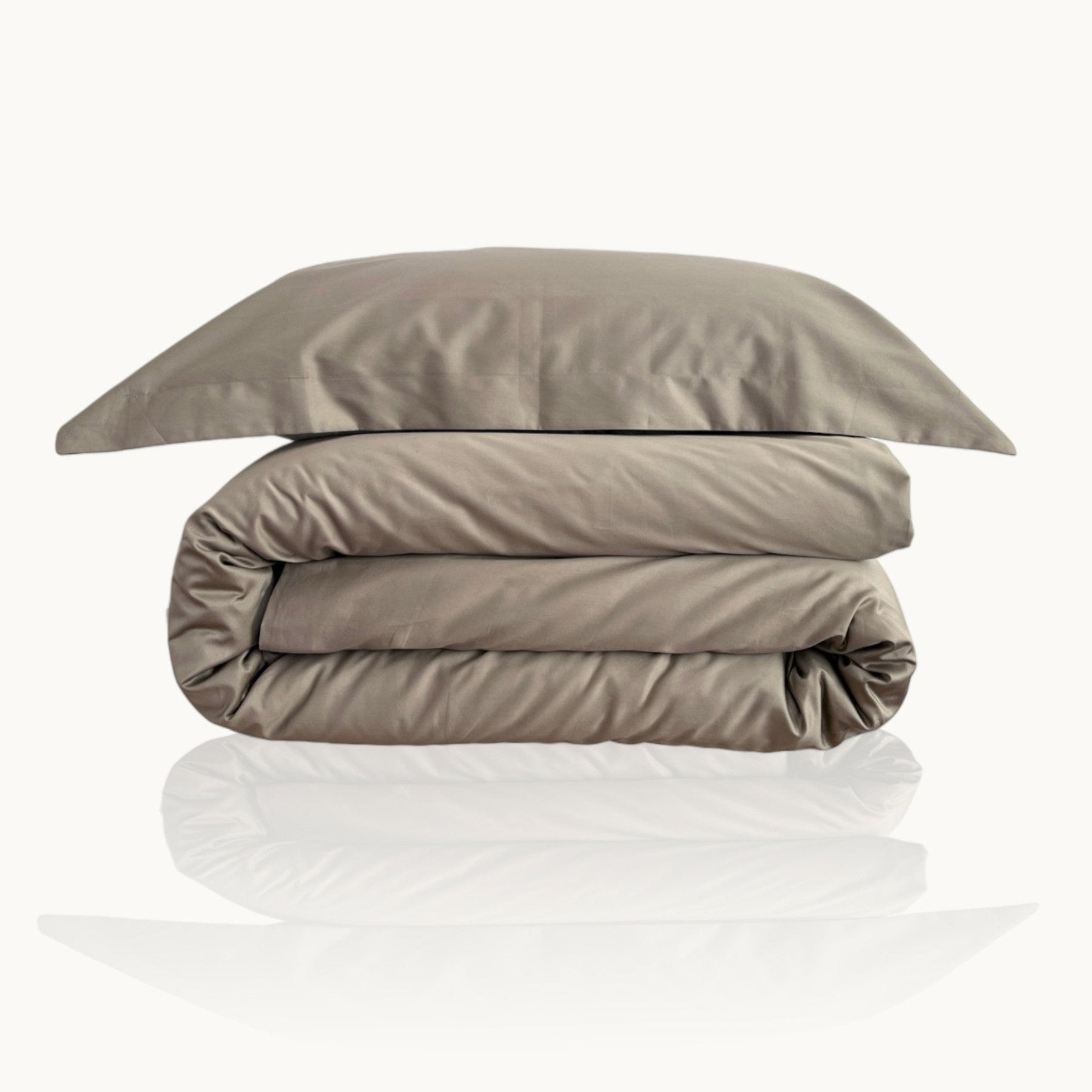 Luxe Baumwolle Satin Bettwäsche